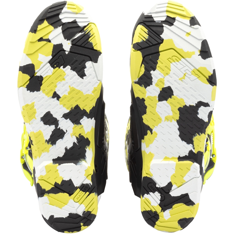 Motorradstiefel SiDi Crossair X RACR002 fluoreszierend gelb-schwarz