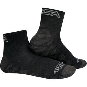 RSA Allride Merino Low Dunkelgraue Socken
