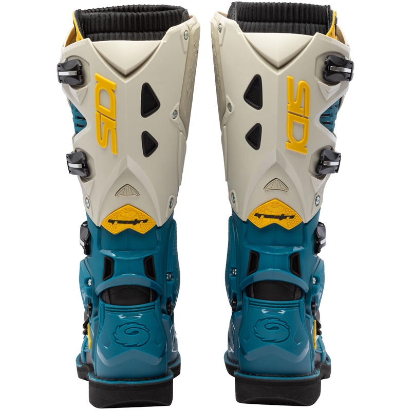 SiDi Crossfire 3 Motorradstiefel beige-blau