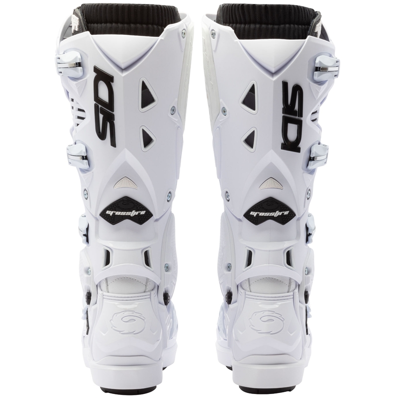 SiDi Crossfire 3 SRS Motorradstiefel weiß-schwarz