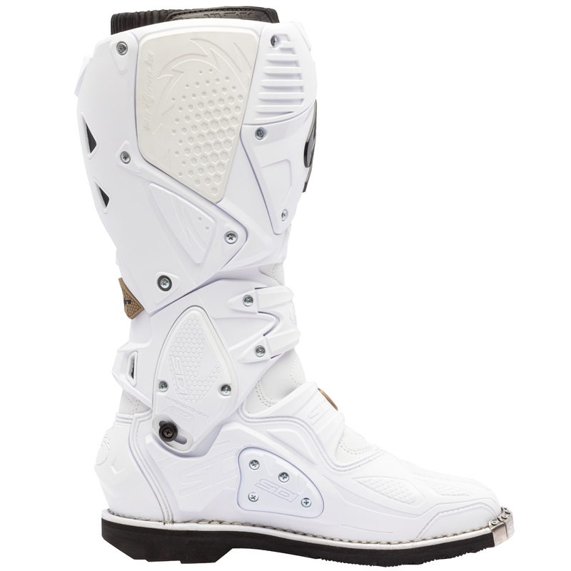 SiDi Crossfire 3 Motorradstiefel weiß-bronze