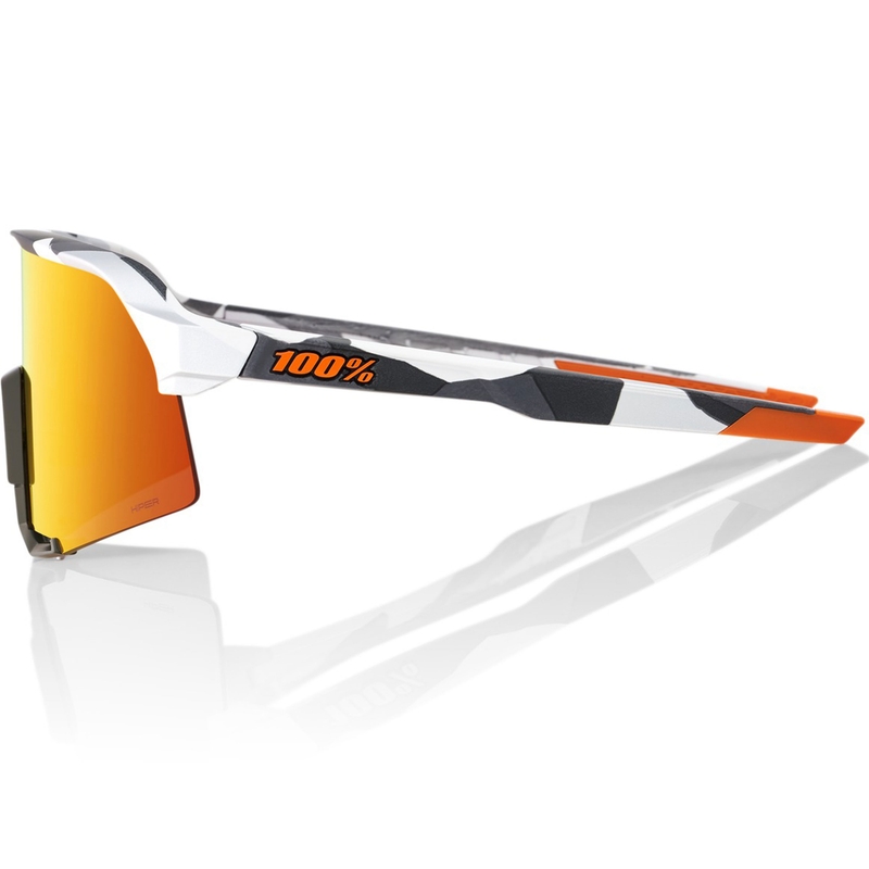 100% S3 HIPER Sonnenbrille mit roten Gläsern