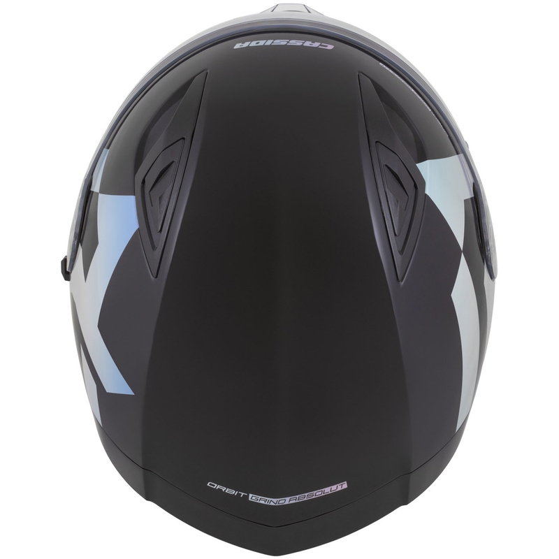 Cassida Orbit Grind Absolut Integralhelm, schwarz-holografisch