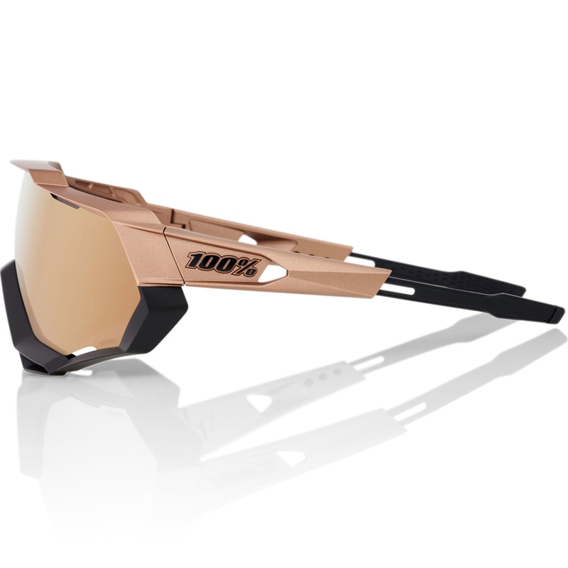 100% Speedtrap HIPER Sonnenbrille mit kupferfarbenen Gläsern