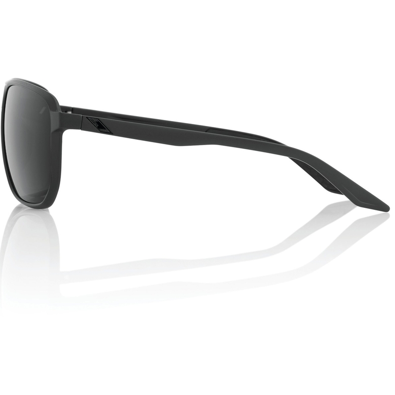 100% Konner Sonnenbrille mit schwarzen Gläsern