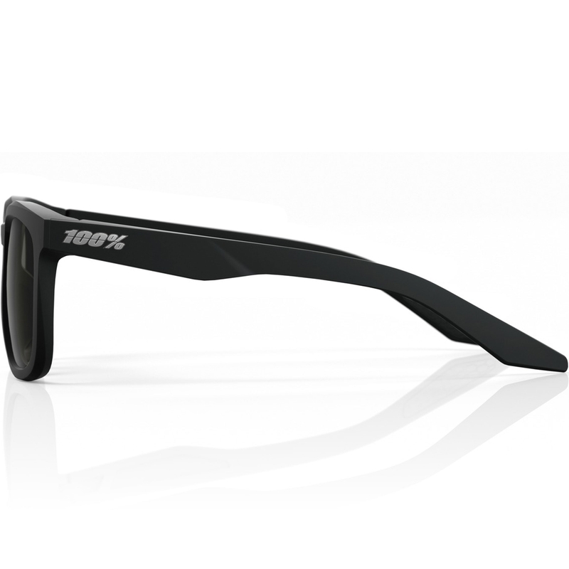 100% Hudson HIPER Sonnenbrille mit schwarzen Gläsern
