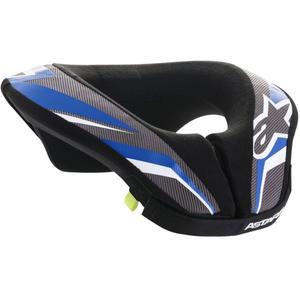 Alpinestars Sequence Youth Neck Protector Schwarz, Weiß und Blau