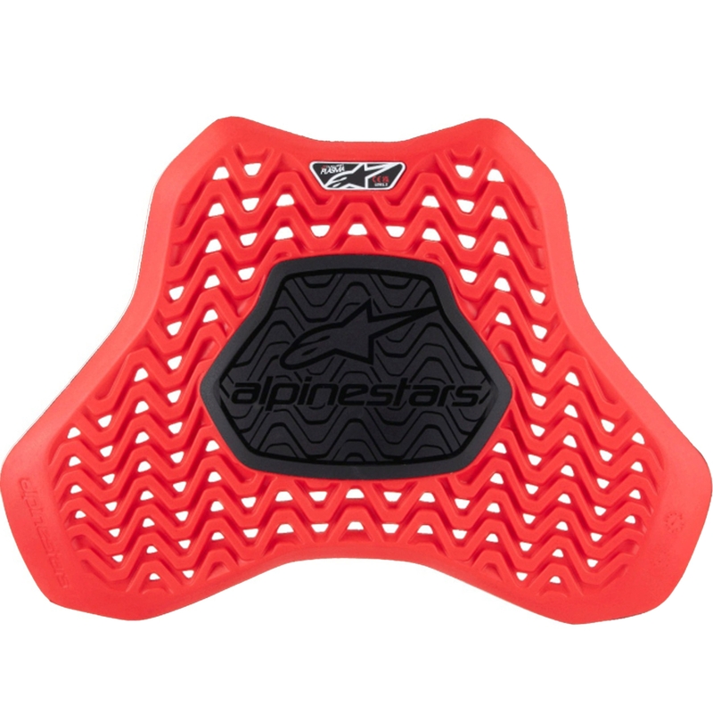 Alpinestars Nucleon Plasma Racing Einsatz-Brustschutz rot-schwarz