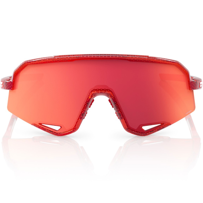 100% Slendale Sonnenbrille mit HIPER Fire roten Gläsern