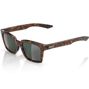 100% Erba Sonnenbrille mit grünen Gläsern