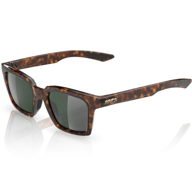 100% Erba Sonnenbrille mit grünen Gläsern