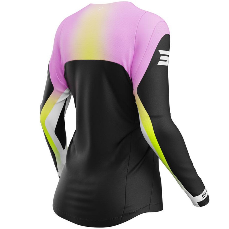 Shot Contact Nebula Damen-Motocross-Trikot Pink