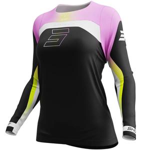 Shot Contact Nebula Damen-Motocross-Trikot Pink