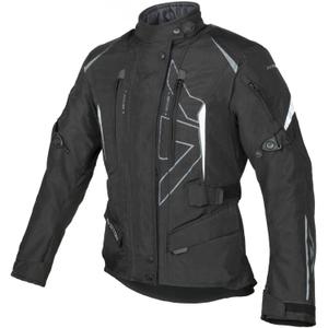Damen-Motorradjacke Ayrton Teressa II schwarz-grau