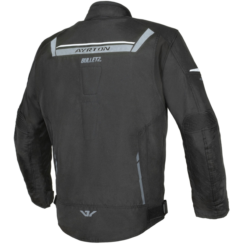 Ayrton Bullet II Motorradjacke schwarz-dunkelgrau