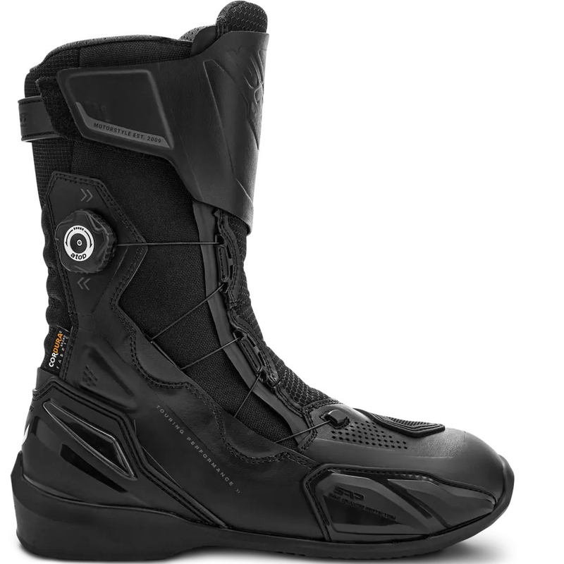 Shima Tenex WP Damen-Motorradstiefel schwarz
