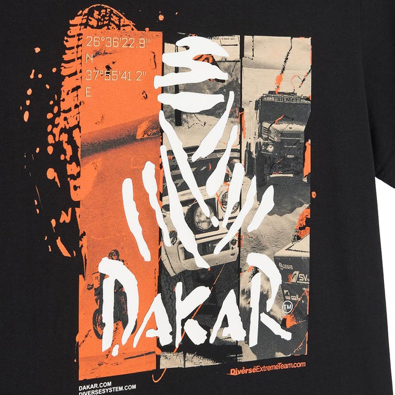 Dakar DES 2025 T-Shirt schwarz