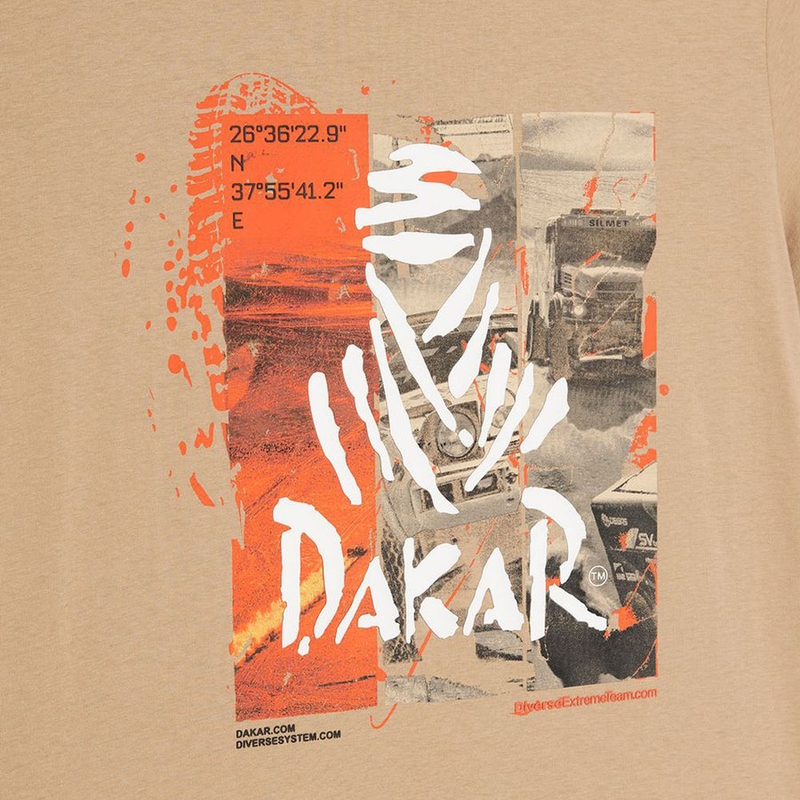Dakar DES 2025 T-Shirt Sand