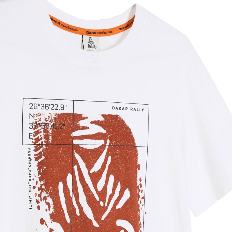 Dakar DES 1425 weißes T-Shirt