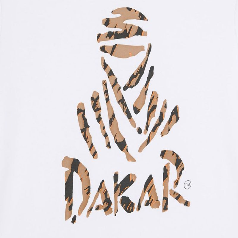 Dakar DES 1725 weißes T-Shirt