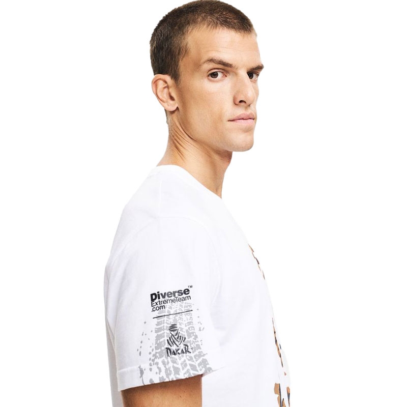 Dakar DES 1725 weißes T-Shirt