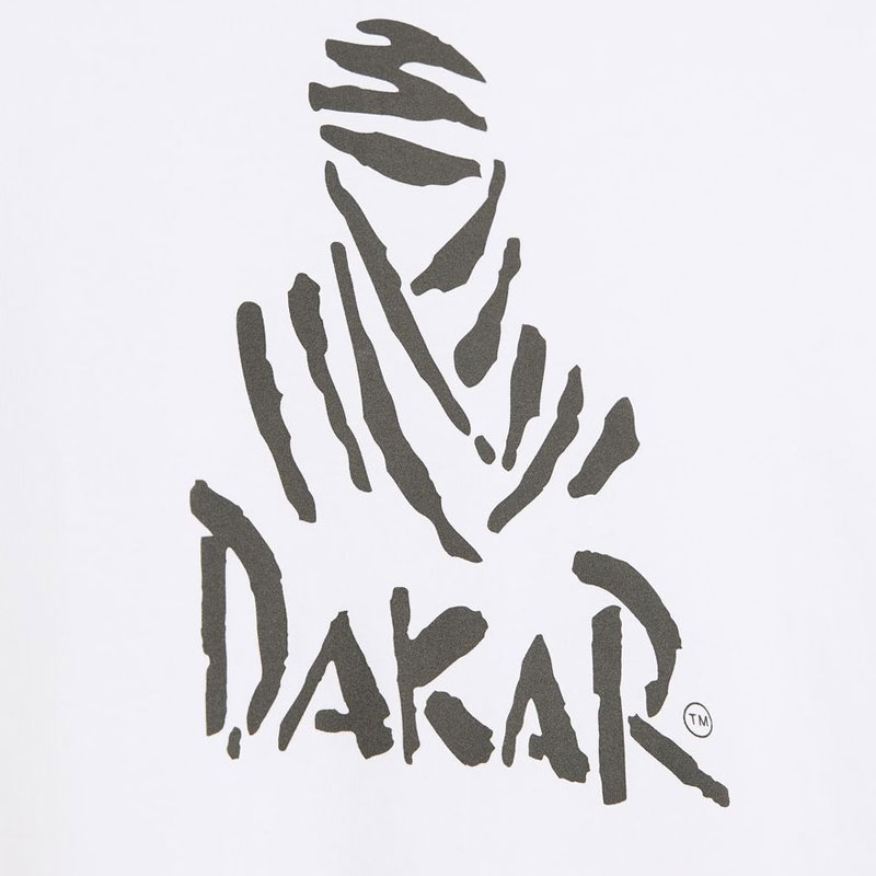 Dakar LOGO 256 T-Shirt weiß