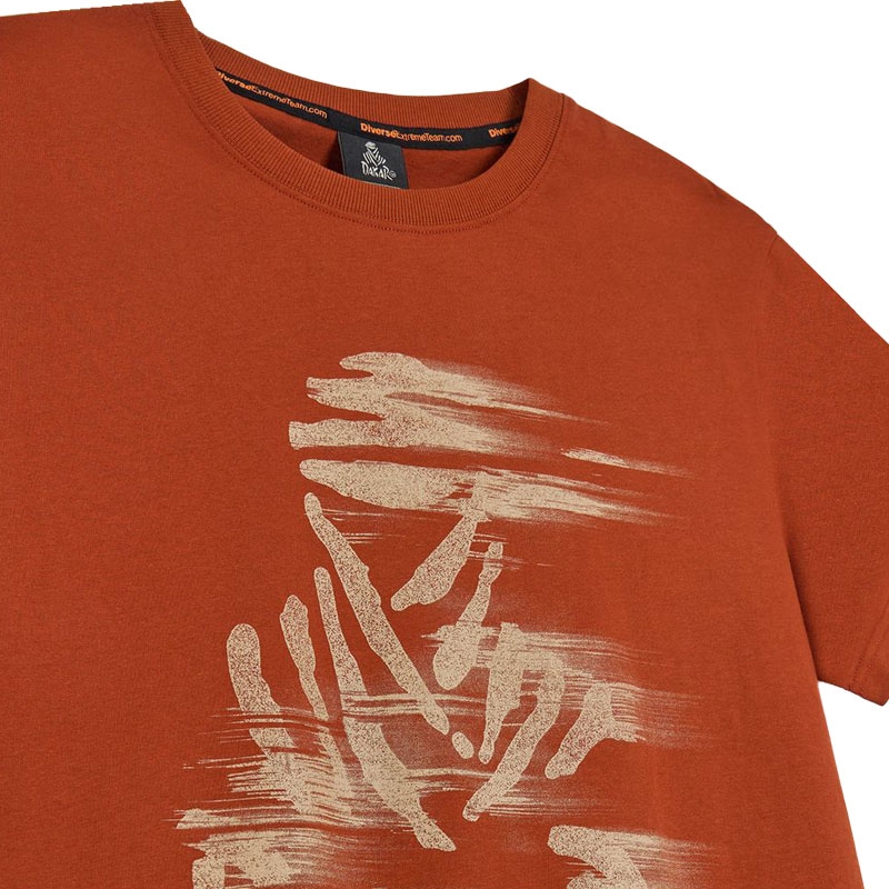 Dakar DES 1225 Ziegelstein-T-Shirt