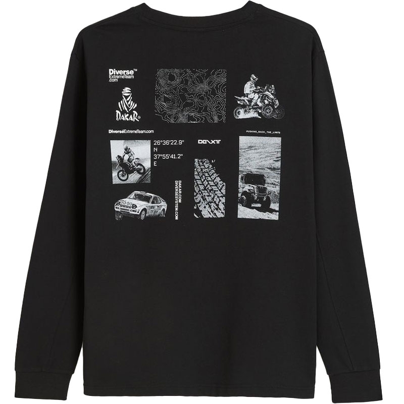 Dakar VIP LG 0125 T-Shirt schwarz