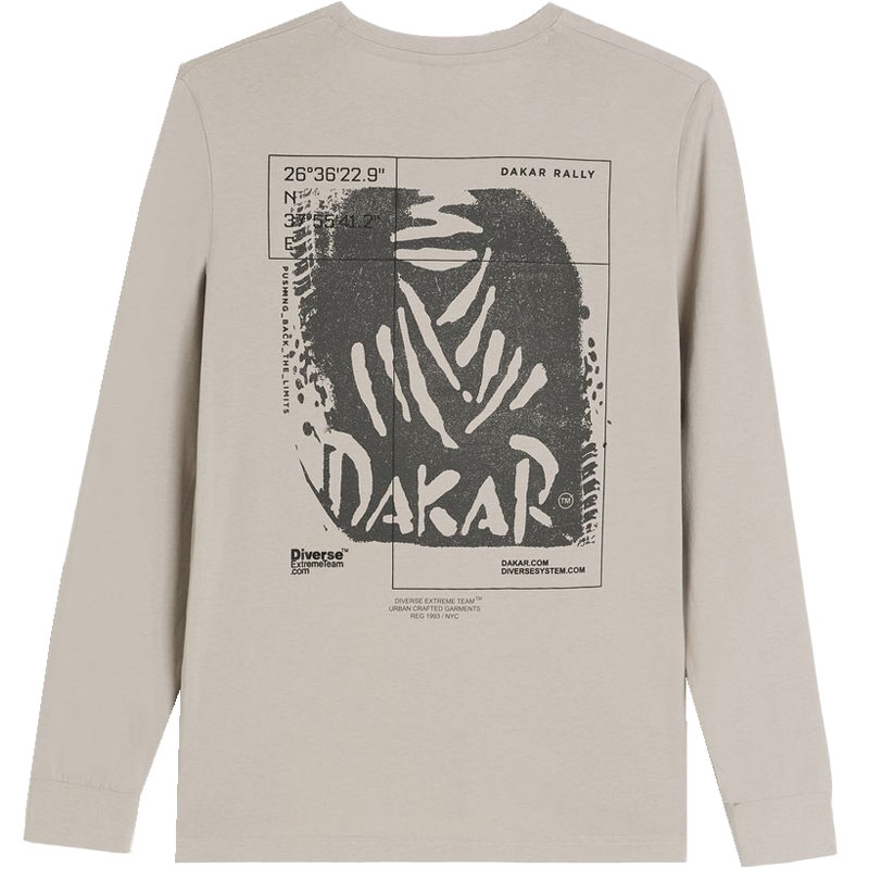 Dakar VIP LG 0425 hellgraues T-Shirt