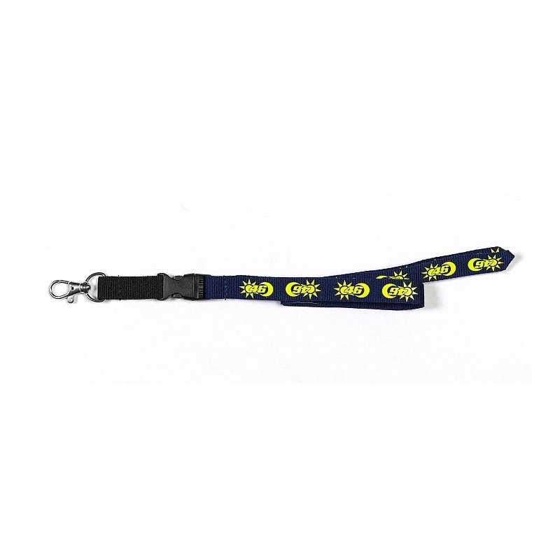 Halsband VR46 Valentino Rossi SUN AND MOON blau-gelb