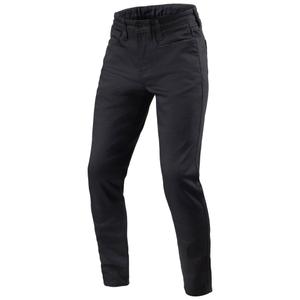 Revit Kai Skinny Extra Cropped Motorcycle Jeans Schwarz