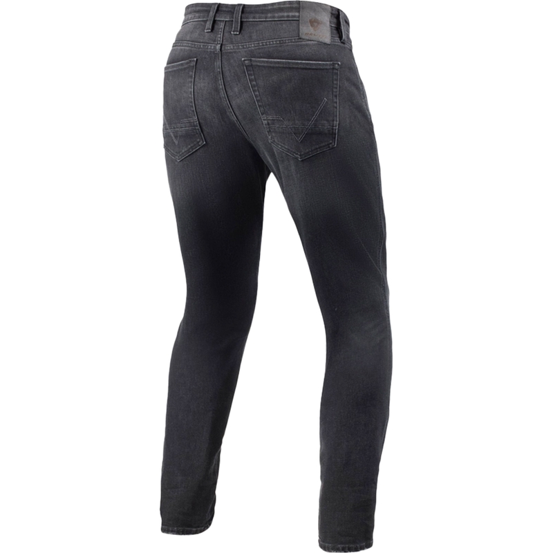 Revit Kai Skinny Motorradjeans Mittelgrau Stein
