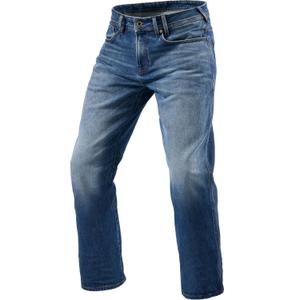Revit Philly 3 LF Extra Cropped Motorcycle Jeans Washed Blue