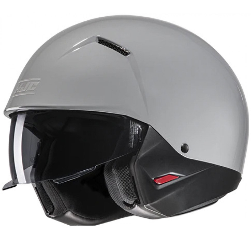 Offener Helm mit Visier HJC i20N, einfarbig grau