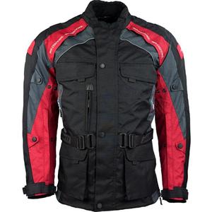 Roleff Liverpool Motorradjacke schwarz-rot