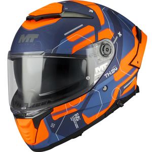 Integralhelm MT Thunder 4 SV Lumex C24 blau-orange