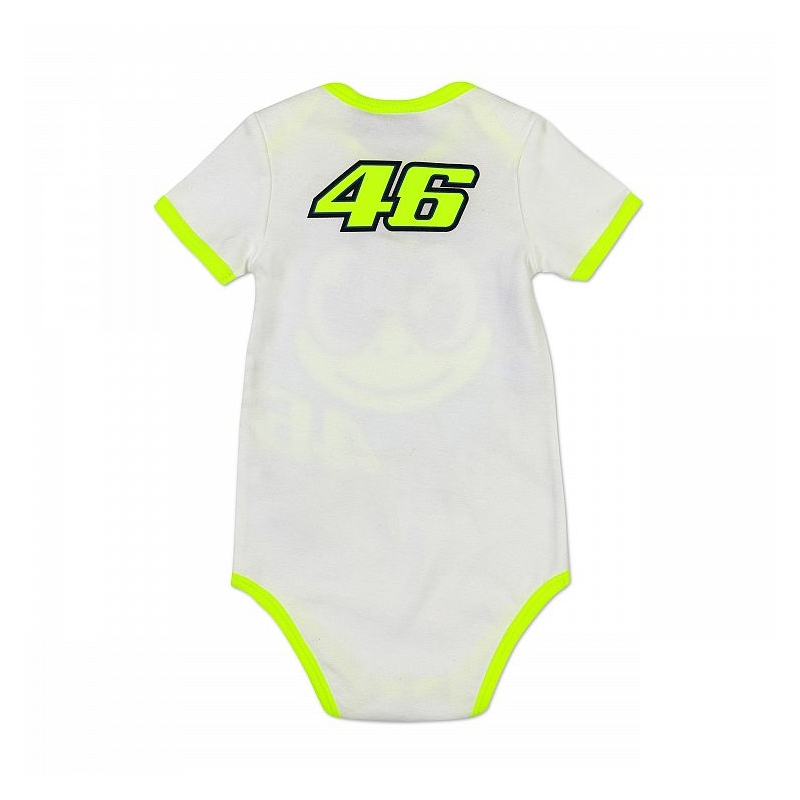 Babybody VR46 Valentino Rossi schildpatt weiß
