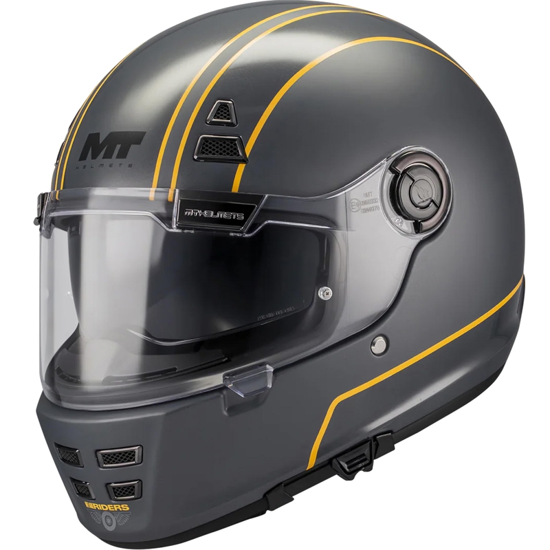 Integralhelm MT Jarama SV Wild C2, glänzend-matt schwarz-fluoreszierend gelb