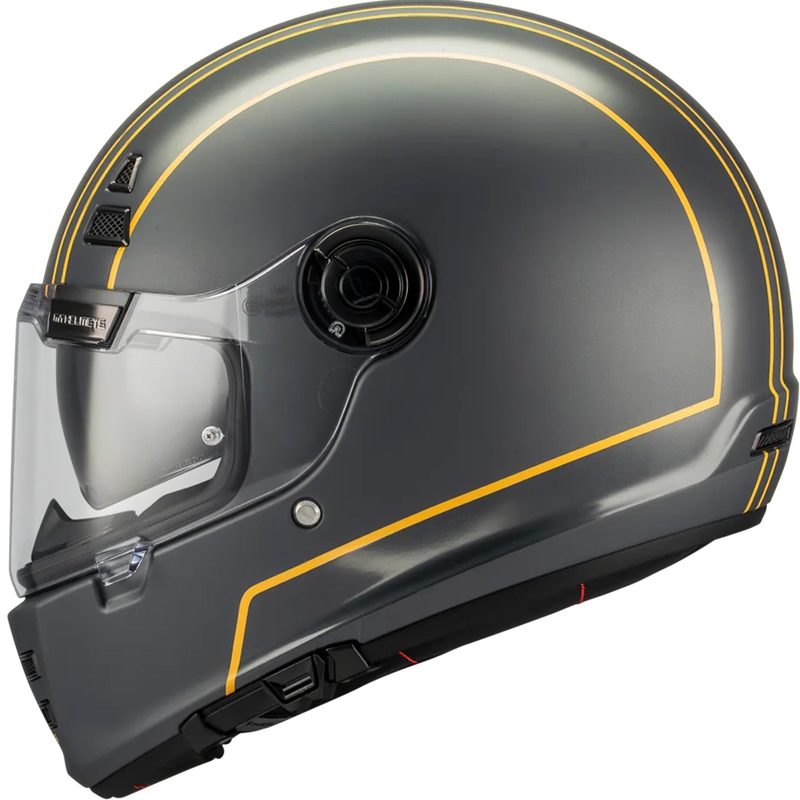 Integralhelm MT Jarama SV Wild C2, glänzend-matt schwarz-fluoreszierend gelb