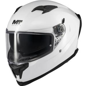 Integraler Motorradhelm MT Braker SV Pure A0 weiß