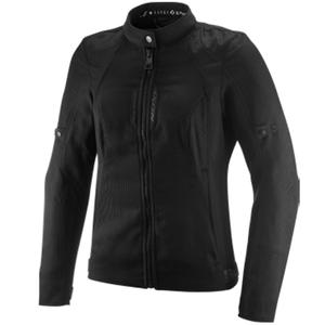 Damen-Motorradjacke IXON Shadow Lady schwarz