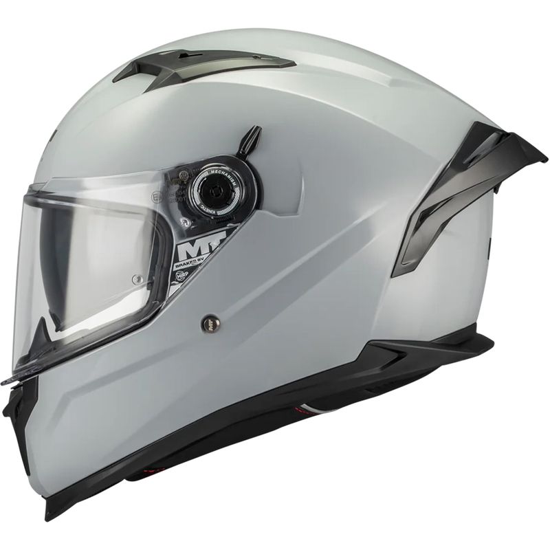 Integraler Motorradhelm MT Braker SV Pure A12 grau