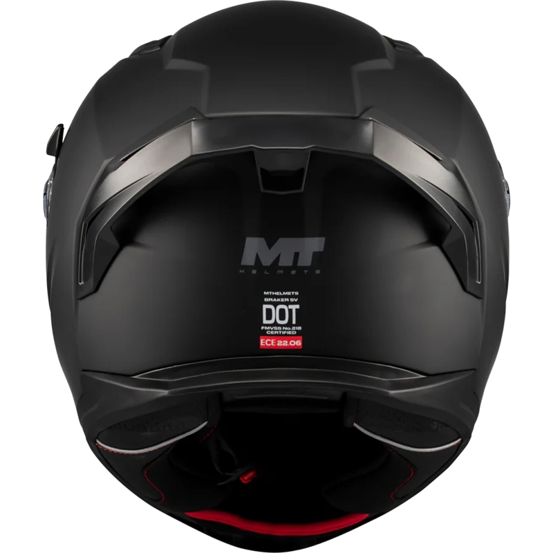 Integral-Motorradhelm MT Braker SV Pure A1 mattschwarz