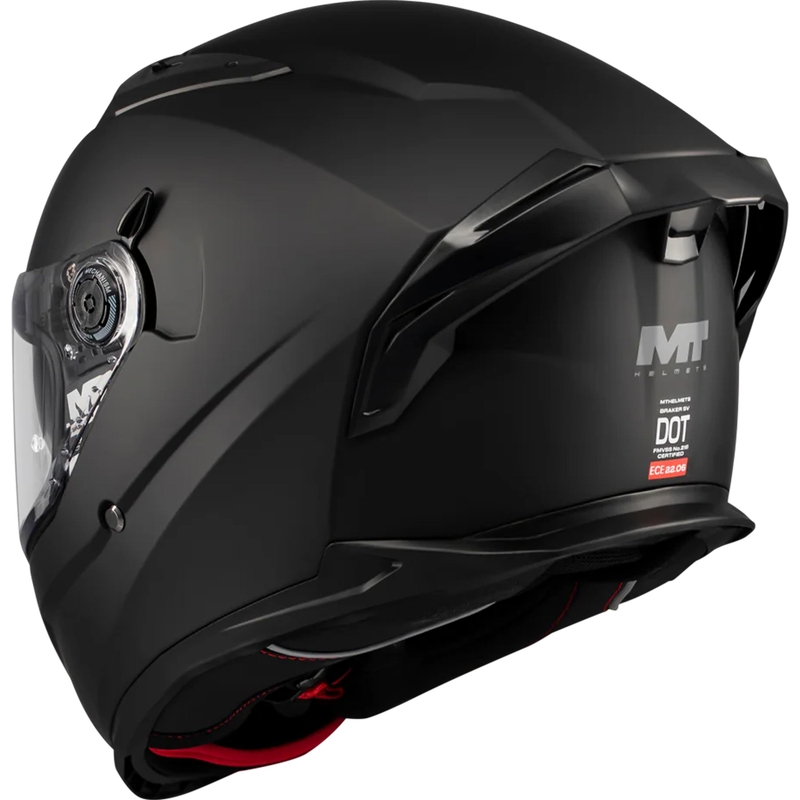Integral-Motorradhelm MT Braker SV Pure A1 mattschwarz