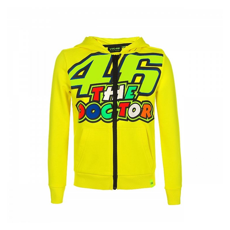 Kinder Sweatshirt VR46 Valentino Rossi gelb