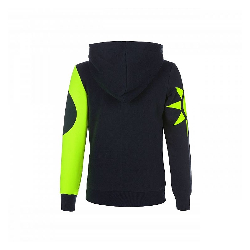 Kinder Sweatshirt VR46 Valentino Rossi REPLICA blau-gelb