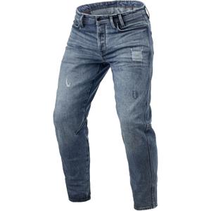 Revit Rilan TF Motorradjeans mittleres Vintage-Blau