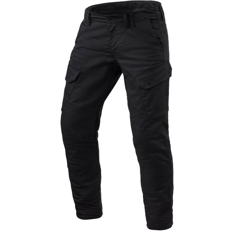 Revit Cargo 2 TF Schwarze Motorradjeans