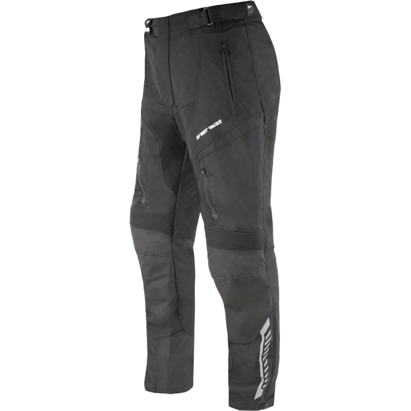 Street Racer Vix Kurze Motorradhose Schwarz