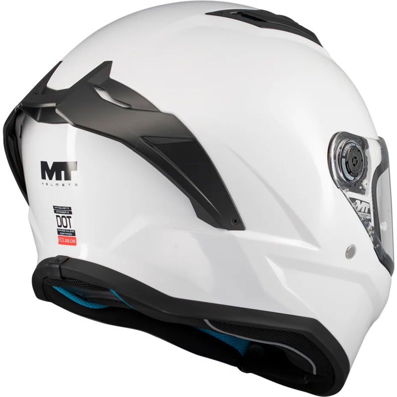 Integralhelm MT Stinger 2 Pure A0 weiß